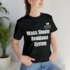 Mass Shooter Avoidance System Unisex Jersey Short Sleeve Tee