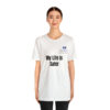 My Life Is Safer Unisex Jersey Short Sleeve Tee - Image 16